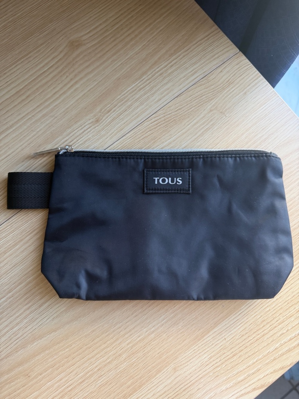 TOUS Black Zip Pouch